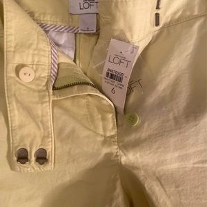 Ann Taylor Loft chino shorts